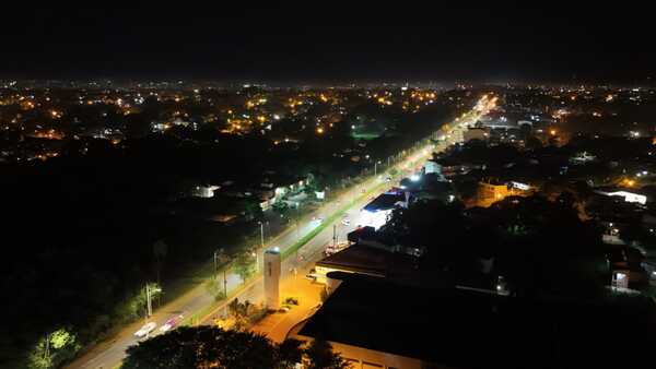 Ruta PY07 estrena luminarias LED financiadas por Itaipú - ADN Digital