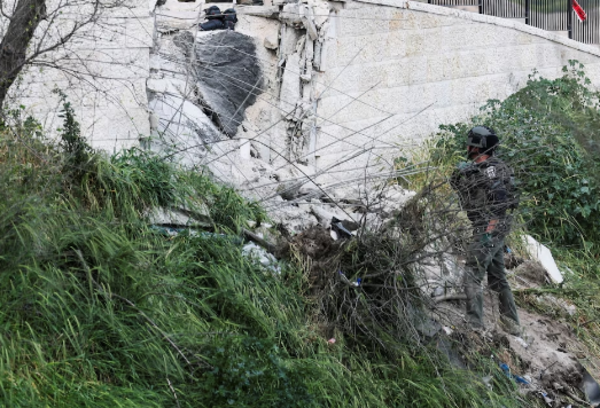 Misil iraní impacta en la Ciudad Vieja de Jerusalén sin causar heridos