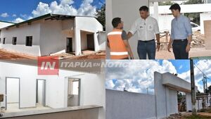 GOBIERNO DE ITAPÚA VERIFICA AVANCE DE OBRAS SANITARIAS EN EL NORDESTE