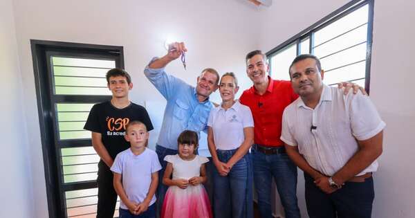 La Nación / Gobierno entrega 54 viviendas en Caballero y fortalece política habitacional