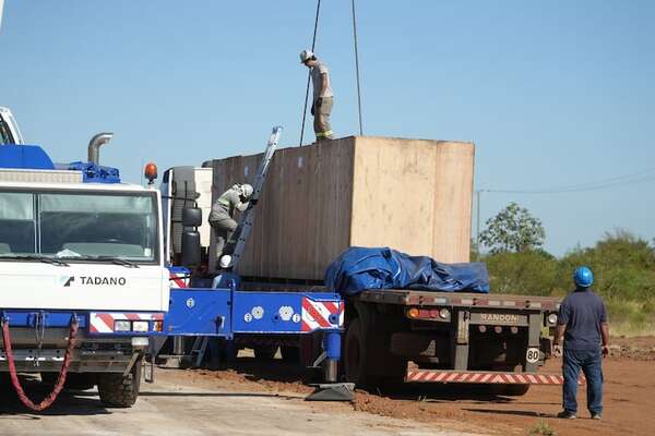 Aña Cuá: traen componentes para las turbinas de la nueva central - Economía - ABC Color