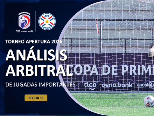 Observaciones arbitrales de la fecha 11