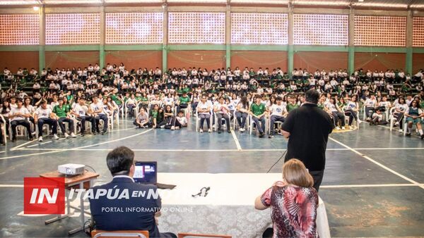 ENCARNACIÓN: CHARLAS DE LA FISCALÍA ALCANZAN A 2.000 ESTUDIANTES