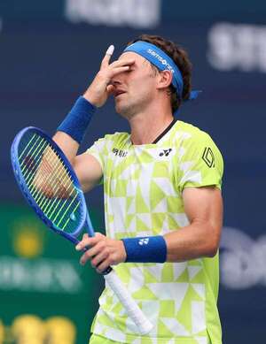 Ruud cae en el Masters 1000 de Miami - Polideportivo - ABC Color