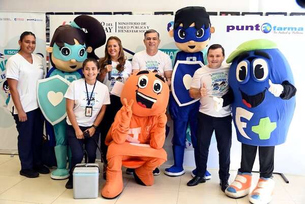 Punto Farma apoya la campaña  de vacunación - Empresariales - ABC Color