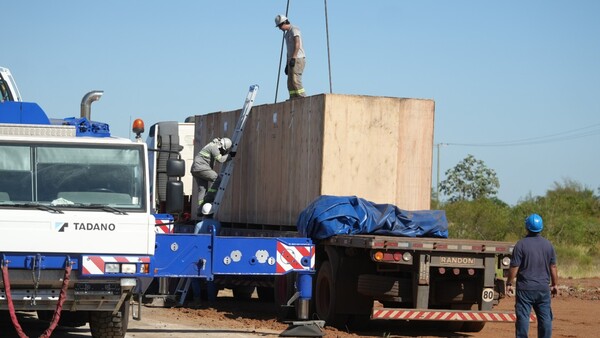 Arriban piezas claves para la maquinización de Aña Cuá