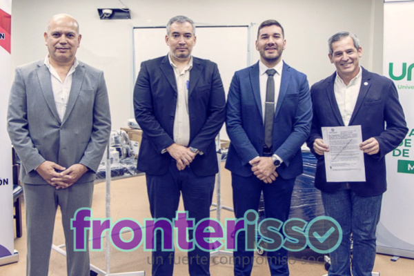 Compromiso Sudamericano: UNISUD entrega equipos e insumos médicos a Puesto Sanitario del Instituto de Previsión Social  - El Nordestino