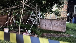 Hombre fue asesinado a tiros en el patio de su vivienda