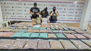 Senad incauta más de 50.000 dosis de éxtasis y hay un detenido en Central
