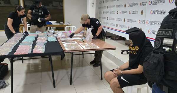 La Nación / Senad incauta 50.000 pastillas de éxtasis valuadas en más de G. 5.000 millones