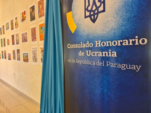 Encarnación: exposición de dibujos de niños y jóvenes ucranianos expone realidad tras cuatro años viviendo bajo bombas - Artes Plásticas - ABC Color