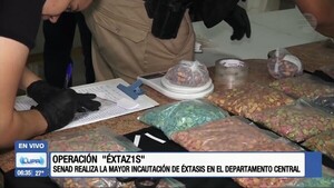 Operación Éxtaz1s: incautación récord de drogas sintéticas