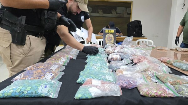 La mayor incautación de éxtasis en Paraguay: ¿Cuáles son los riesgos y efectos de su consumo?