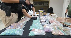 Incautan 40.000 pastillas de éxtasis en operativo policial