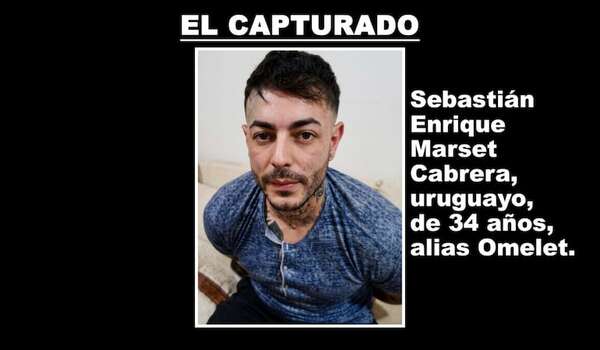 Marset se expone a más  de 30 años de cárcel en Paraguay y fiscal evalúa extradición - Policiales - ABC Color