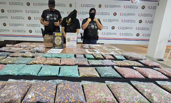 Incautan éxtasis por valor de G. 5.000 millones en Central - OviedoPress