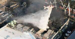 La Nación / Incendio en una fábrica de Corea deja 14 muertos y casi 60 heridos