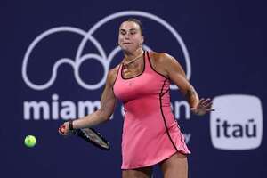 Sabalenka avanza con sufrimiento - Tenis - ABC Color