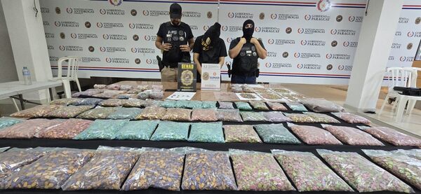 SENAD incauta 50.000 dosis de éxtasis y asesta golpe de G. 5.000 millones al microtráfico - El Trueno