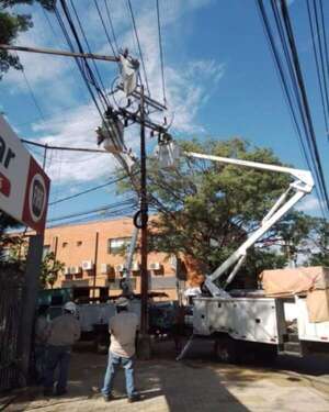 ANDE: las ciudades que estarán sin electricidad este domingo por trabajos programados - Nacionales - ABC Color