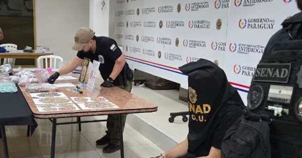 La Nación / Incautan unas 50.000 pastillas, carga valuada en G. 5.000 millones
