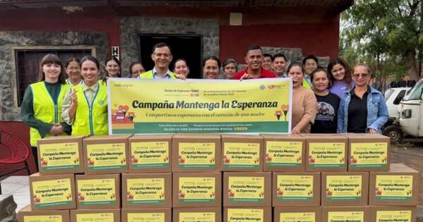 La Nación / Entregan donativos a 30 familias carentes en ciudad de San Lorenzo