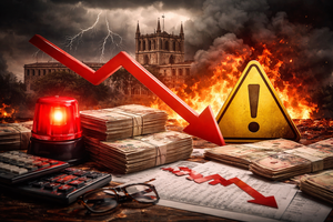 De "color de rosa" a economía de guerra