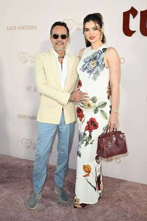 Nadia Ferreira y Marc Anthony, presentes en la gala de la fundación de Karol G - Gente - ABC Color