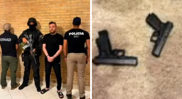 Detienen a presunto líder narco alias “Flamengo” - SNT