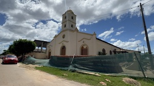 Avanzan obras de restauración en la parroquia Nuestra Señora del Rosario y San Antonio - Concepción al Día