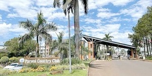 Derrumbe en obra dentro del Paraná Country Club deja tres obreros heridos