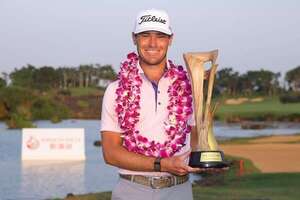 Golf: Jordan Gumberg se corona en Hainan - Polideportivo - ABC Color
