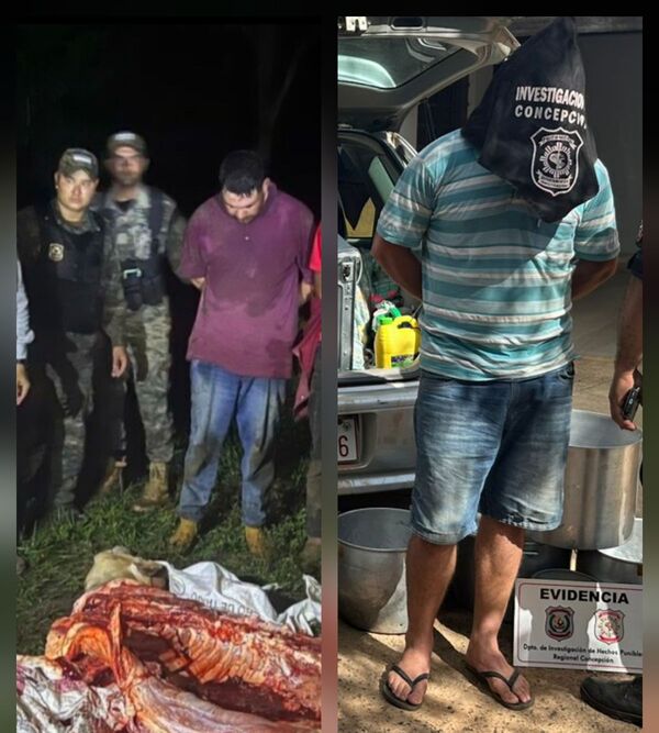 Detenido con objetos robados de una escuela posee condena vigente por abigeato - Concepción al Día