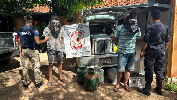 Detienen a dos sospechosos y recuperan objetos robados de una escuela en Loreto