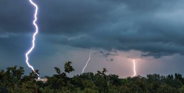 Estos son los ocho departamentos que siguen bajo alerta por tormentas - Clima - ABC Color