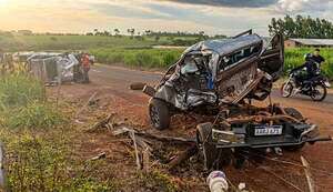 Trágico choque frontal en Caaguazú: tres adolescentes mueren en Sommerfeld - Policiales - ABC Color