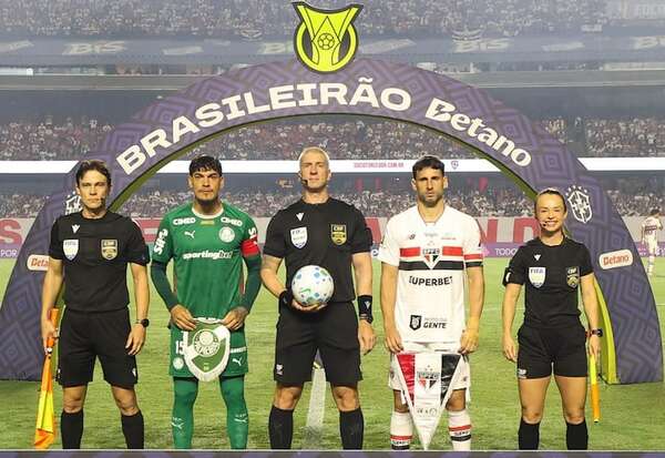 Palmeiras gana el derbi y lidera en solitario el Brasileirão - Fútbol Internacional - ABC Color