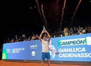 Paraguay Open de Tenis: Gianluca Cadenasso, campeón de la edición 2026 - Polideportivo - ABC Color