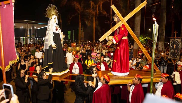 Vía Crucis Mayor de Hernandarias, tradición que se vuelve patrimonio