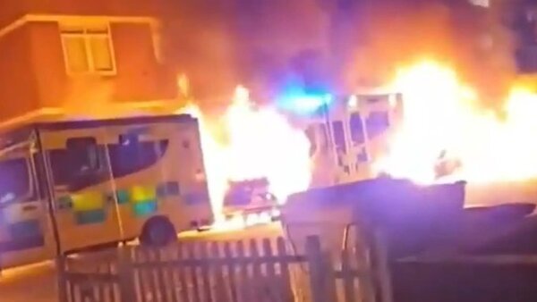 Ataque incendiario contra ambulancias judías en Londres