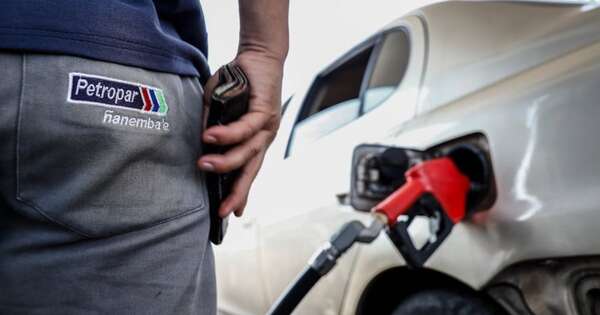 La Nación / Petropar incrementa G. 450 por litro el precio de sus combustibles desde este lunes