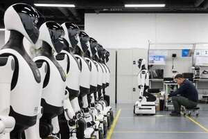 Más de 300 robots humanoides correrán en media maratón en Pekín - Tecnología - ABC Color