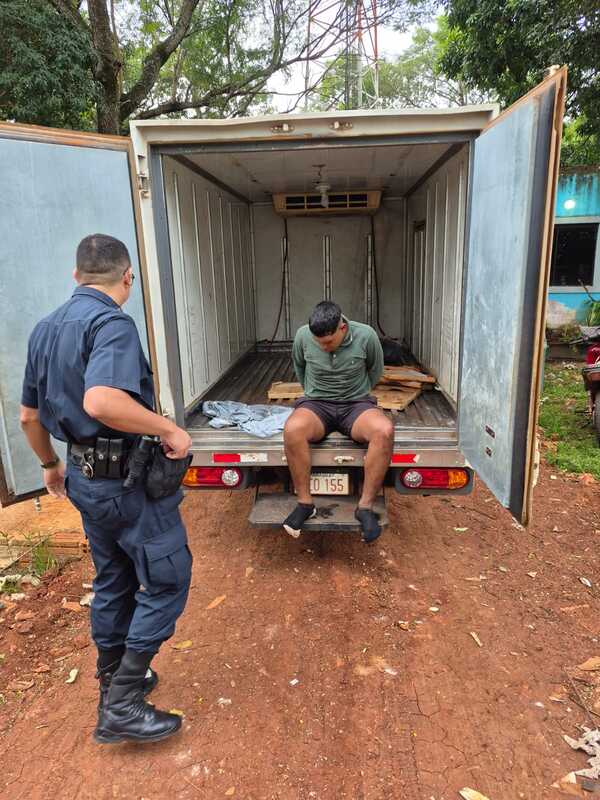 Aprehenden a joven por intento de hurto agravado en vivienda de Encarnación