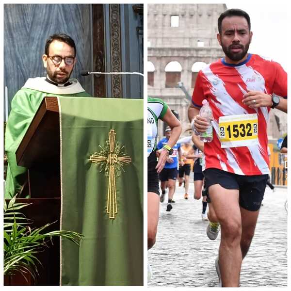 Popular / Pa’i paraguayo corrió en maratón de Roma como equipo del Papa
