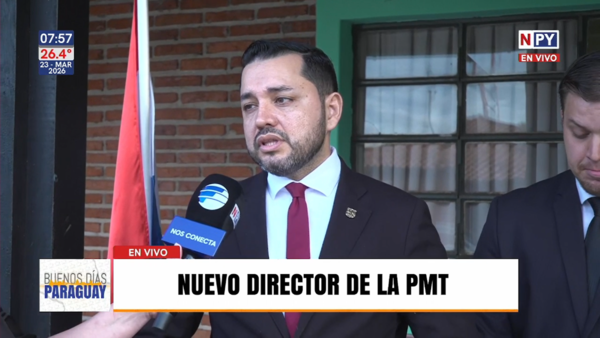 El intendente Luis Bello nombra a Rodrigo Delvalle al frente de la PMT de Asunción