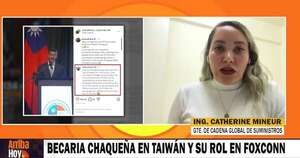 Diario HOY | Paraguaya relata su experiencia en destacada firma taiwanesa y aconseja “tener más ingenieros”