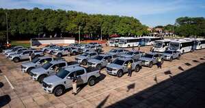 Diario HOY | Policía Nacional recibe nuevos vehículos, equipos e insumos para reforzar su capacidad