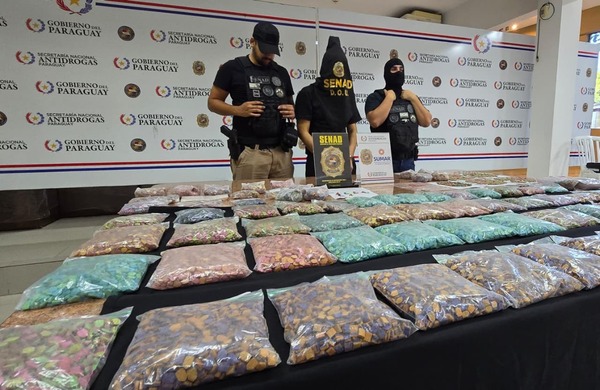 Senad reporta incautaciones históricas de éxtasis desde agosto de 2023 - ADN Digital