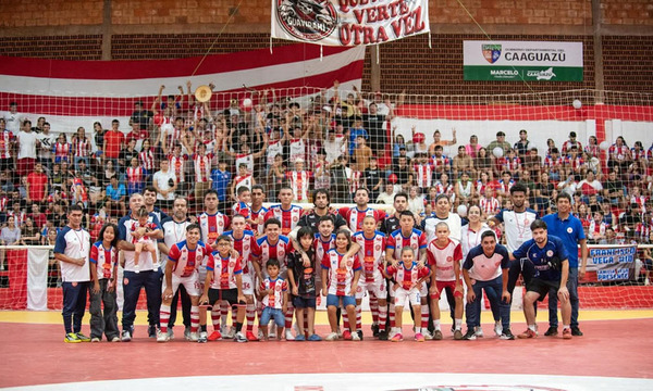 Semifinales del Nacional de Fútbol de Salón se disputan esta noche en Coronel Oviedo y Caaguazú - OviedoPress