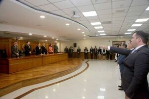 Ministros de la Corte Suprema tomaron juramento a magistrados y fiscales